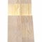 Ekena Millwork Portland Rough Sawn Timber Gable Bracket, Douglas Fir, 60"W x 10"H x 6"D x 6"F, 4/12 Pitch GBW060X10X0606POR00RDF - alternate 4